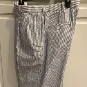 Seersucker slacks